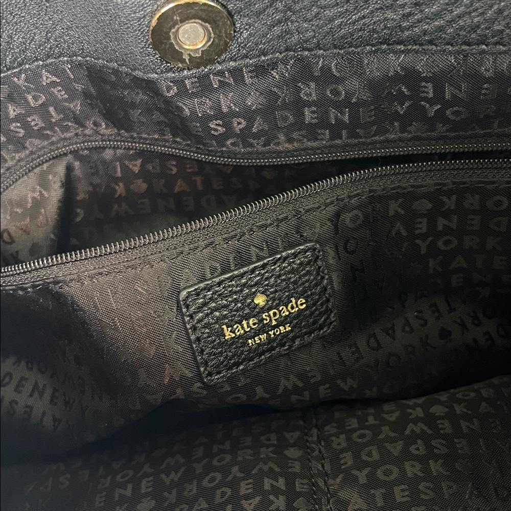 Kate Spade Black pebble leather purse - Picture 7 of 15
